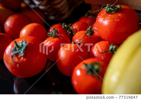 fresh vegetables and fruits, farm products. Organic products 77319847