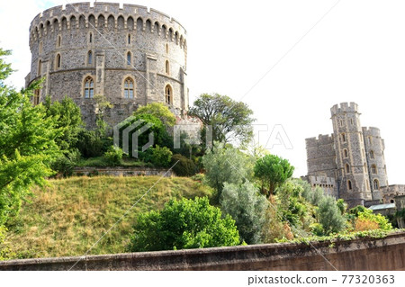 【英國倫敦】溫莎城堡圓塔外觀 77320363