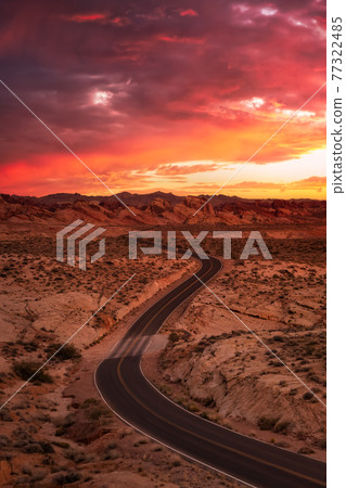 Valley of Fire State Park, Nevada, United States. Valley of Fire State Park, Nevada, United States. 77322485