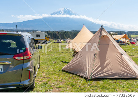 "Shizuoka Prefecture" Mt. Fuji and auto campsite "Shizuoka Prefecture" Mt. Fuji and auto campsite 77322509