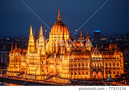 Hungarian Parliament Building (from Budapest and Fisherman's Bastion) Hungarian Parliament Building (from Budapest and Fisherman's Bastion) 77323138