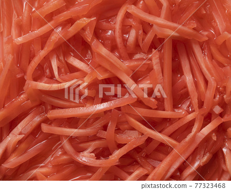 Red pickled ginger 77323468