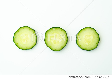 黃瓜橫截面 黃瓜橫截面 77323654