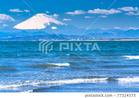 《神奈川縣》片瀨西濱/富士山海岸 77324373