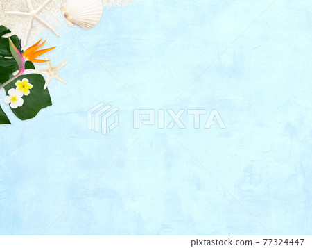 A refreshing blue background inspired by the beach-there are multiple variations 77324447