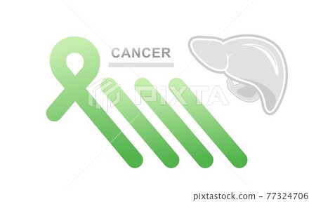 concept vector banner human liver concept vector banner human liver 77324706