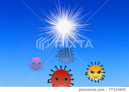 一種由於旭日昇起的紫外線而消失的病毒 77324945