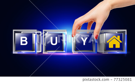 Buy Home letter written on glass cube Buy Home letter written on glass cube 77325081