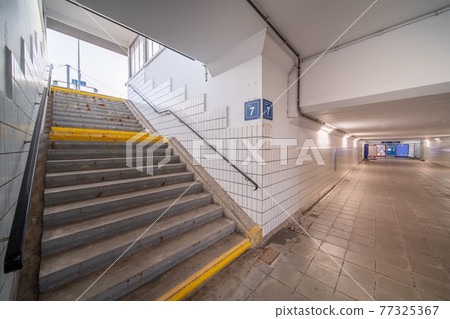 Stairway in station Stairway in station 77325367