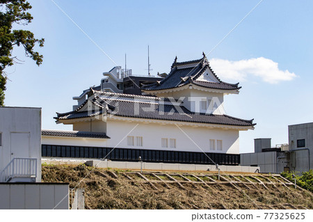 The restored Mito Castle Ruins The restored Mito Castle Ruins 77325625