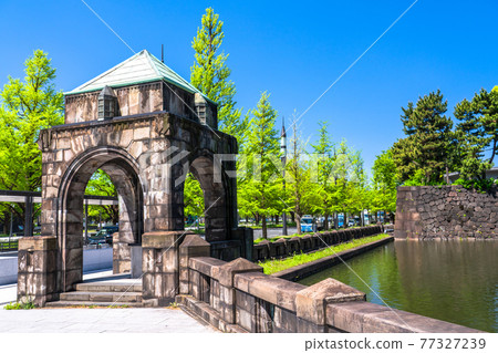 《Tokyo》 Fresh green Gyoko-dori, early summer 77327239