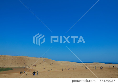 Tottori sand dunes 77329087