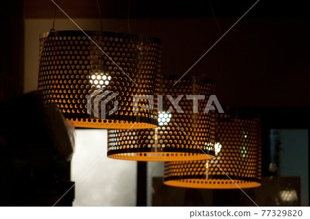 Lighting of three cylinders side by side Lighting of three cylinders side by side 77329820