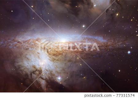Nebula, cluster of stars in deep space. Elements of this image furnished by NASA 77331574