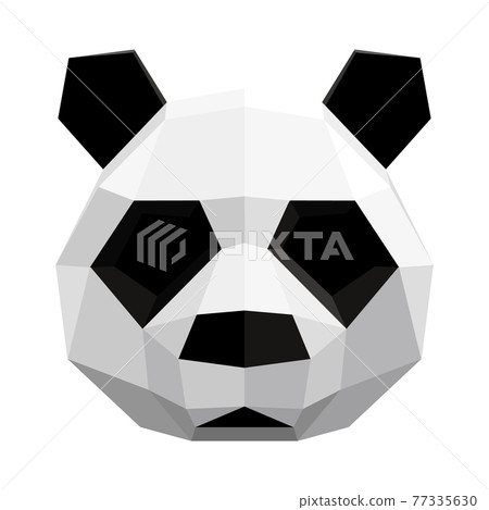 多邊形熊貓 77335630