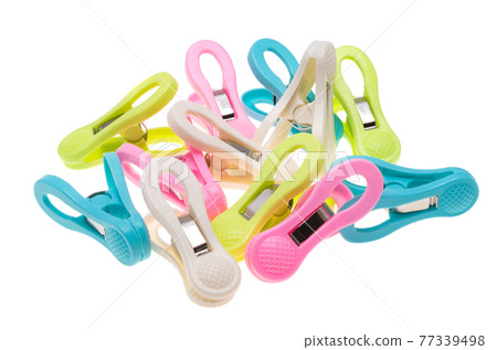 clothespins isolated clothespins isolated 77339498