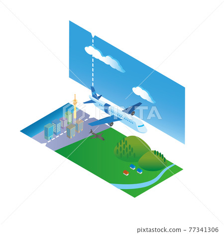 Image of domestic travel by plane Image of domestic travel by plane 77341306