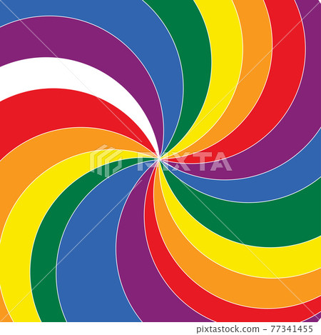 Bright lgbt background. Swirl in rainbow colors. Bright lgbt background. Swirl in rainbow colors. 77341455