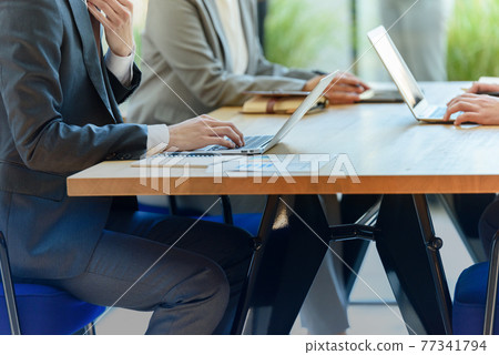 Suit style business person 77341794