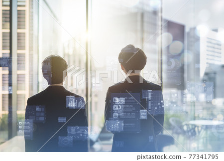 Suit style business person 77341795