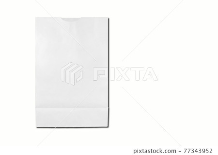 Blank paper isolated on white background. 3D rendering Blank paper isolated on white background. 3D rendering 77343952