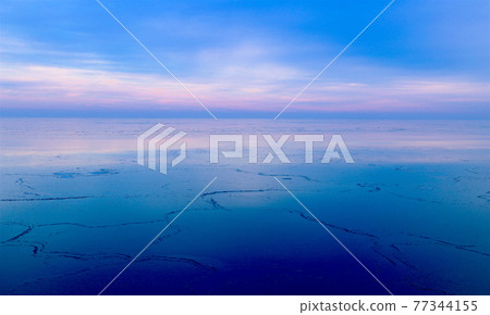 Lake Ontario, USA Winter scenery Lake Ontario, USA Winter scenery 77344155
