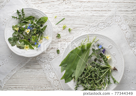 Healthy spring plants food ingredients Healthy spring plants food ingredients 77344349