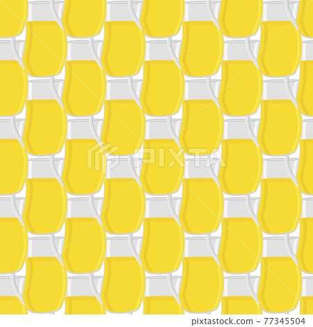 Illustration on theme big colored lemonade in glass jug Illustration on theme big colored lemonade in glass jug 77345504