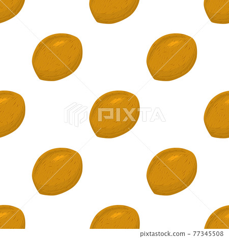 Illustration on theme big pattern identical types walnut Illustration on theme big pattern identical types walnut 77345508