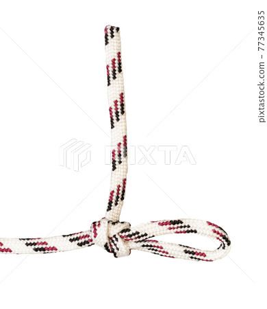 another side of figure-eight knot with draw-loop 77345635