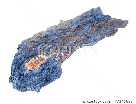 raw Rhodusite stone on white raw Rhodusite stone on white 77345652