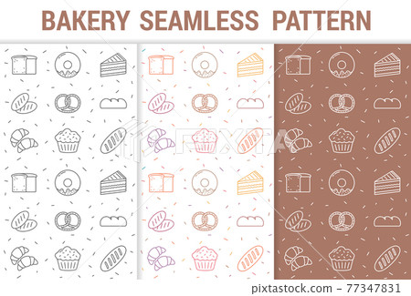 Bakery - Seamless Pattern Bakery - Seamless Pattern 77347831