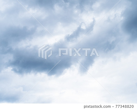 spring sky with gray thunderclouds spring sky with gray thunderclouds 77348820
