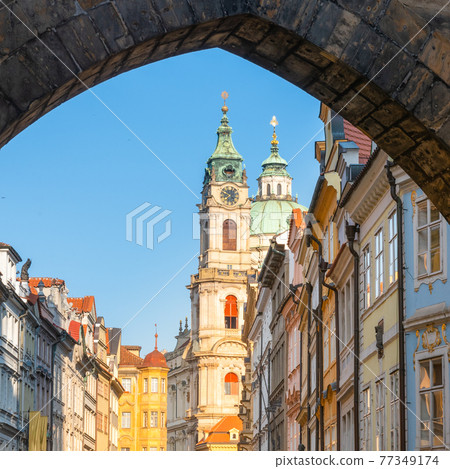 St Nicholas Bell Tower in Prague St Nicholas Bell Tower in Prague 77349174