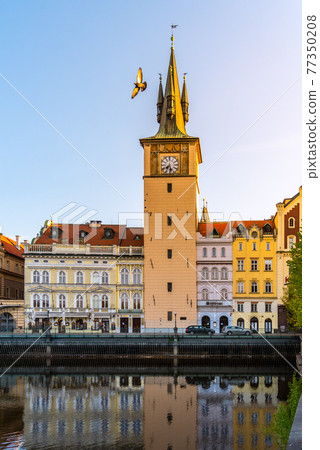 Old Town Waterworks Tower in Prague Old Town Waterworks Tower in Prague 77350208