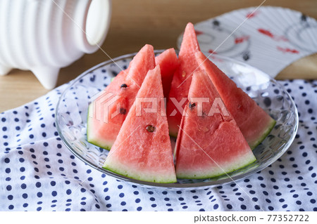 Carved watermelon summer image 77352722