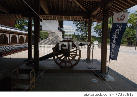 佐賀城本丸宮入口“阿姆斯特朗槍” 77353612