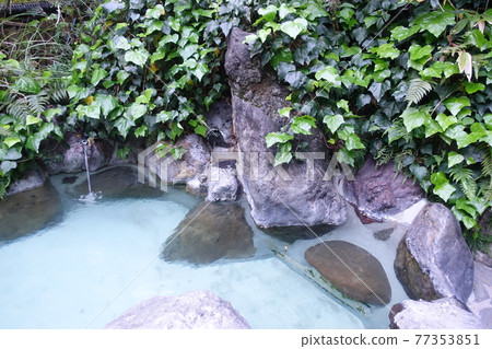 露天浴池、岩石浴、天然溫泉 77353851