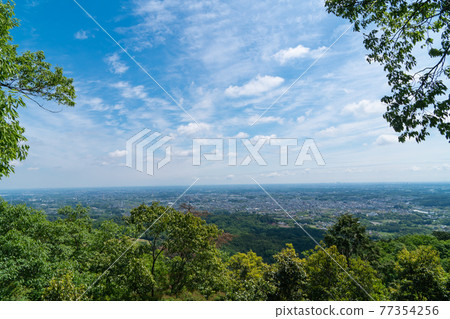 Scenery seen from the summit of Mt. Hiwada (Mt. Hiwada hiking course) Scenery seen from the summit of Mt. Hiwada (Mt. Hiwada hiking course) 77354256