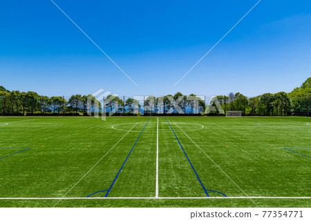 Artificial turf soccer ground Artificial turf soccer ground 77354771