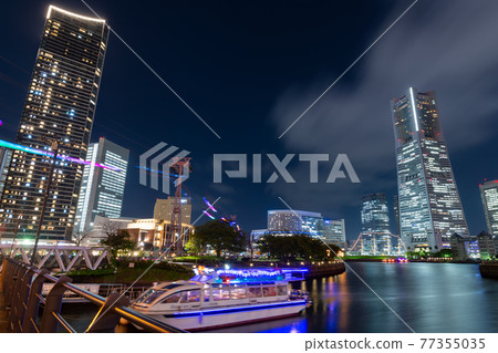 橫濱空中纜車開通的橫濱港未來夜景 77355035