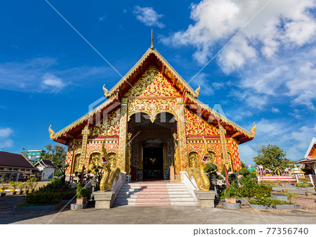 Wat Jet Yot in the city of in Thailand. 77356740