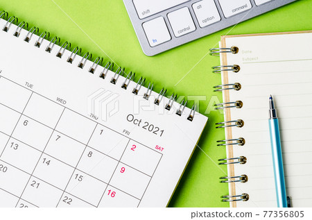 October 2021 calendar. 77356805