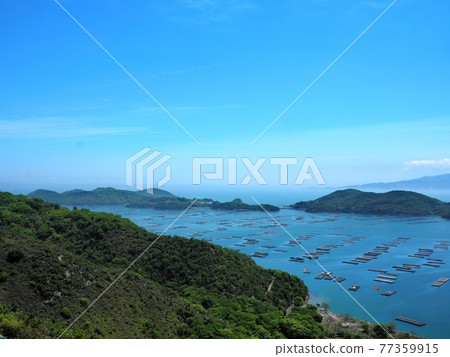 View of Mushimei Bay in early summer 77359915