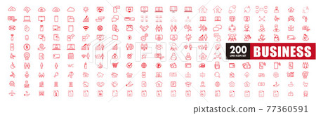 icon, icons, set 77360591