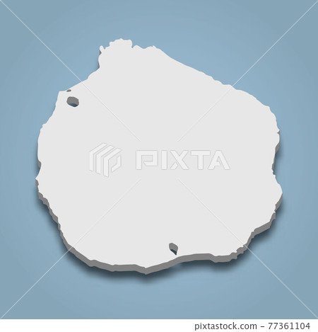 3d isometric map of Ternate is an island in Indonesia 3d isometric map of Ternate is an island in Indonesia 77361104