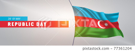 Azerbaijan happy republic day greeting card, banner vector illustration Azerbaijan happy republic day greeting card, banner vector illustration 77361204