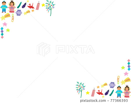 Tanabata triangular frame 77366393