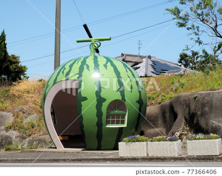 長崎縣諫早市小內井町國道 207 水果巴士站 Tsuikiri Suika 77366406