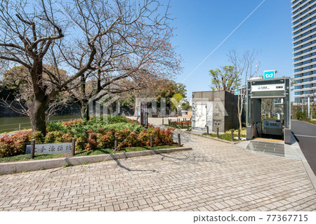 東京地鐵東西線竹橋站入口 東京地鐵東西線竹橋站入口 77367715